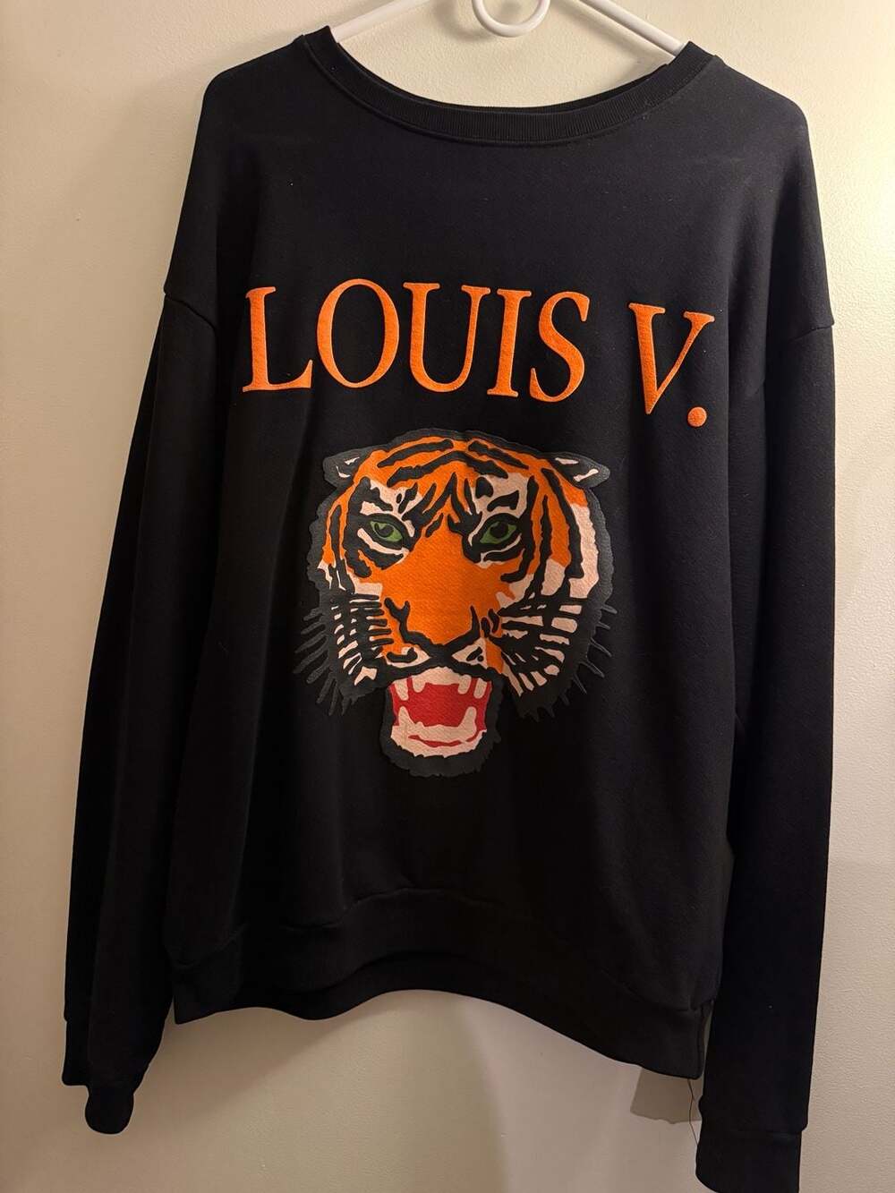 Chinatown Market Louis V Tiger Graphic Crewneck Sweatshirt